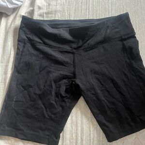 Black Biker Women's Compression Shorts